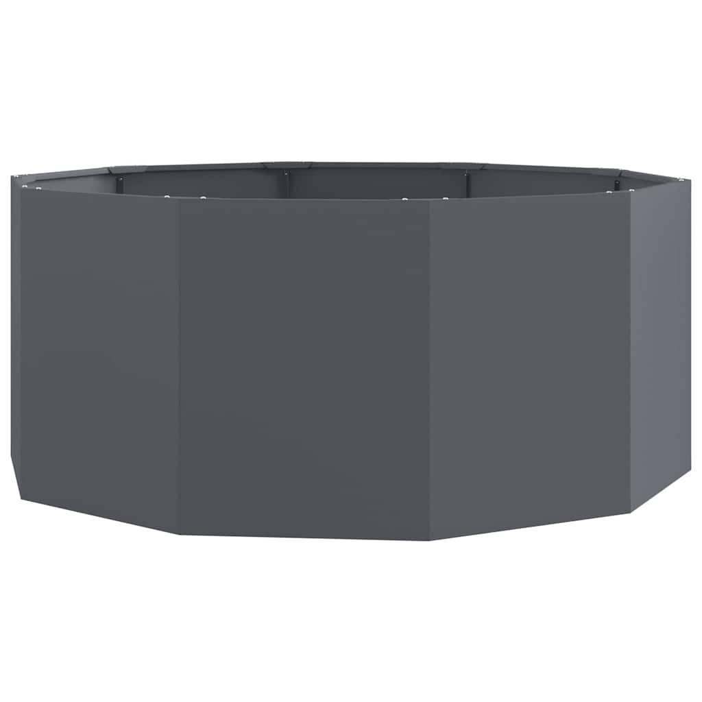 Vidaxl - Jardinière Anthracite 120 x 120 x 50 cm Acier vidaXL 883747 - Image 2