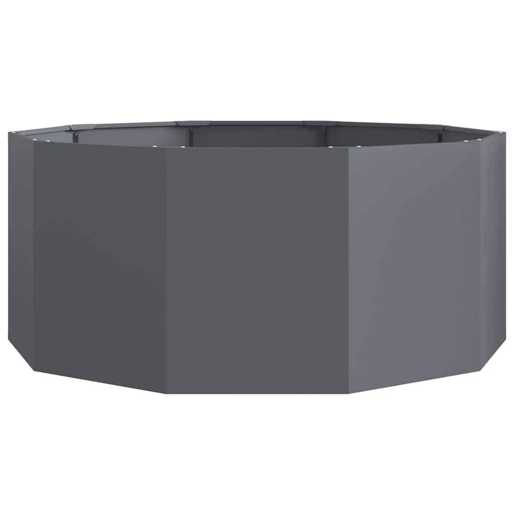 Vidaxl - Jardinière Anthracite 120 x 120 x 50 cm Acier vidaXL 883747 - Image 6