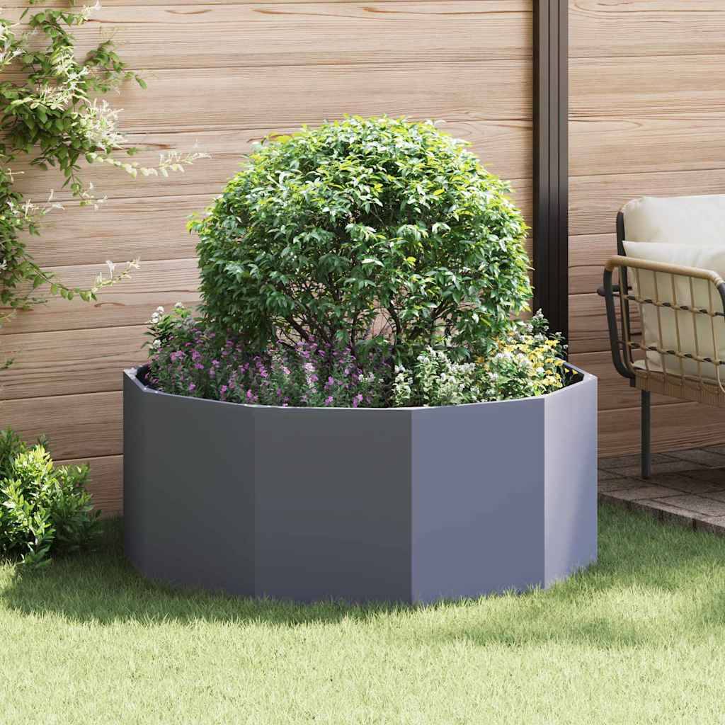 Vidaxl - Jardinière Anthracite 120 x 120 x 50 cm Acier vidaXL 883747 - Image 1