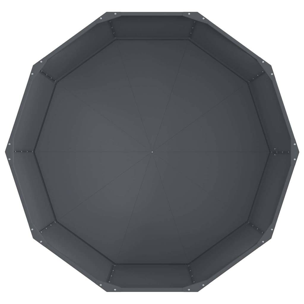 Vidaxl - Jardinière Anthracite 120 x 120 x 50 cm Acier vidaXL 883747 - Image 7