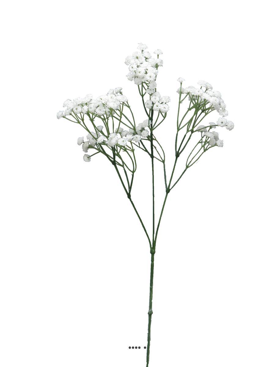 Gypsophile artificiel en branche 117 fleurs H 68 cm - BEST - Image 2