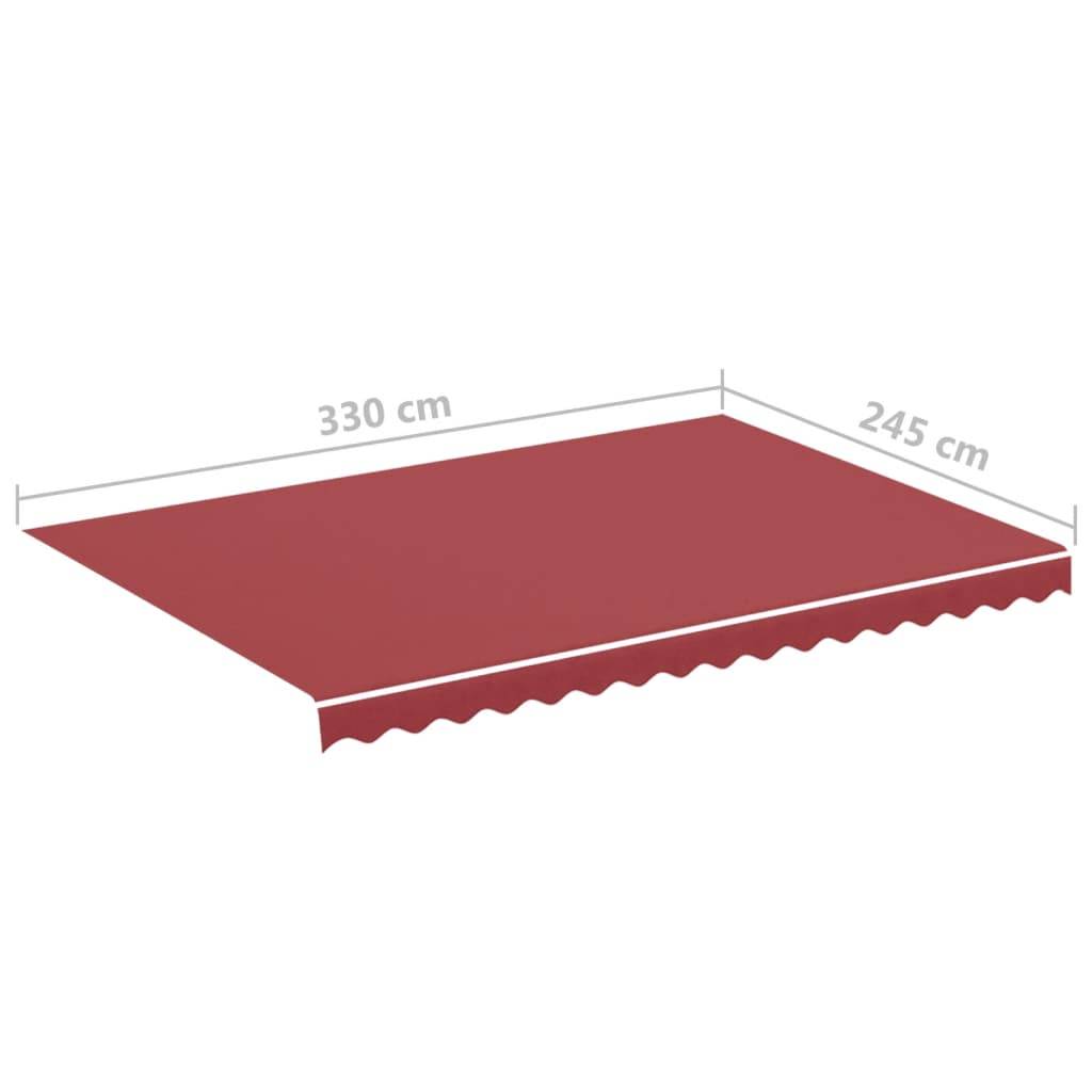 Prolenta Premium - Store banne  Juna Rouge  330 X 245 cm  - P87209R - Image 4