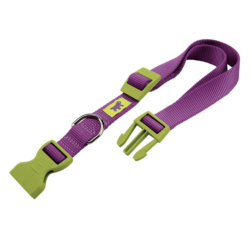 Ferplast - CLUB C25/70 COLOURS Collier chien A: 45÷70 cm - B: 25 mm Violet - Image 1