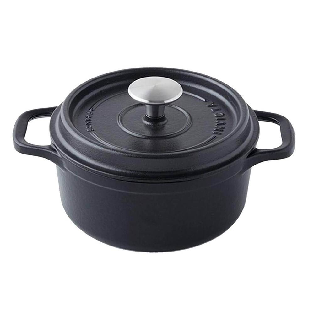 Invicta - Cocotte ronde Invicta 20 cm Noire