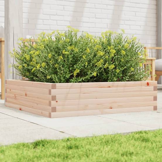 Vidaxl - Jardinière 90x90x23 cm bois de pin massif vidaXL 847203 - Image 1