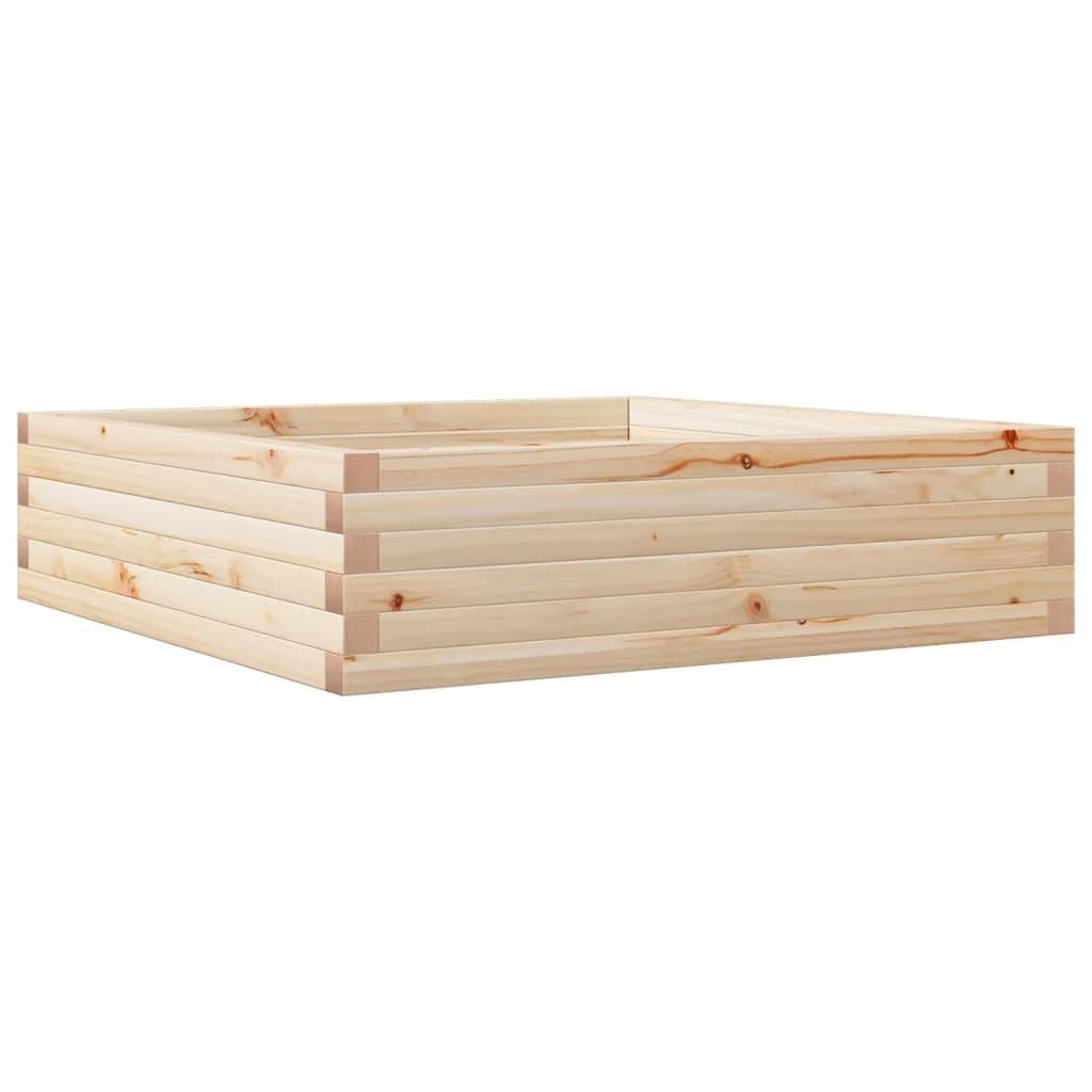 Vidaxl - Jardinière 90x90x23 cm bois de pin massif vidaXL 847203 - Image 8