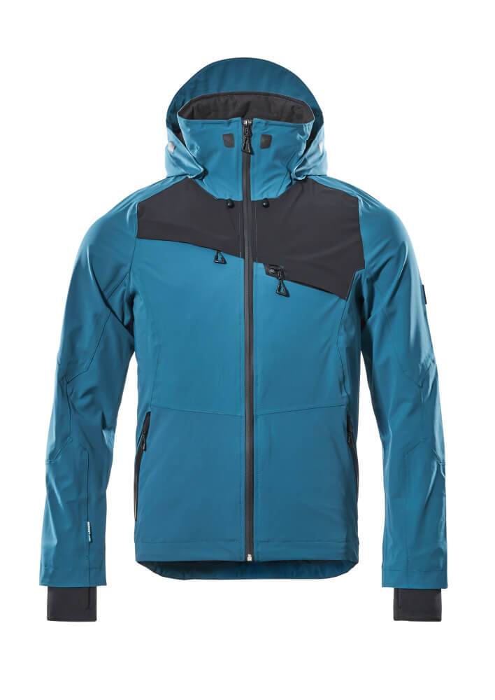 Mascot - Veste professionnelle d'extérieur imperméable Advanced - Taille XL - Bleu pétrole foncé / Noir - MASCOT - 17001-411-4409 XL - Image 1