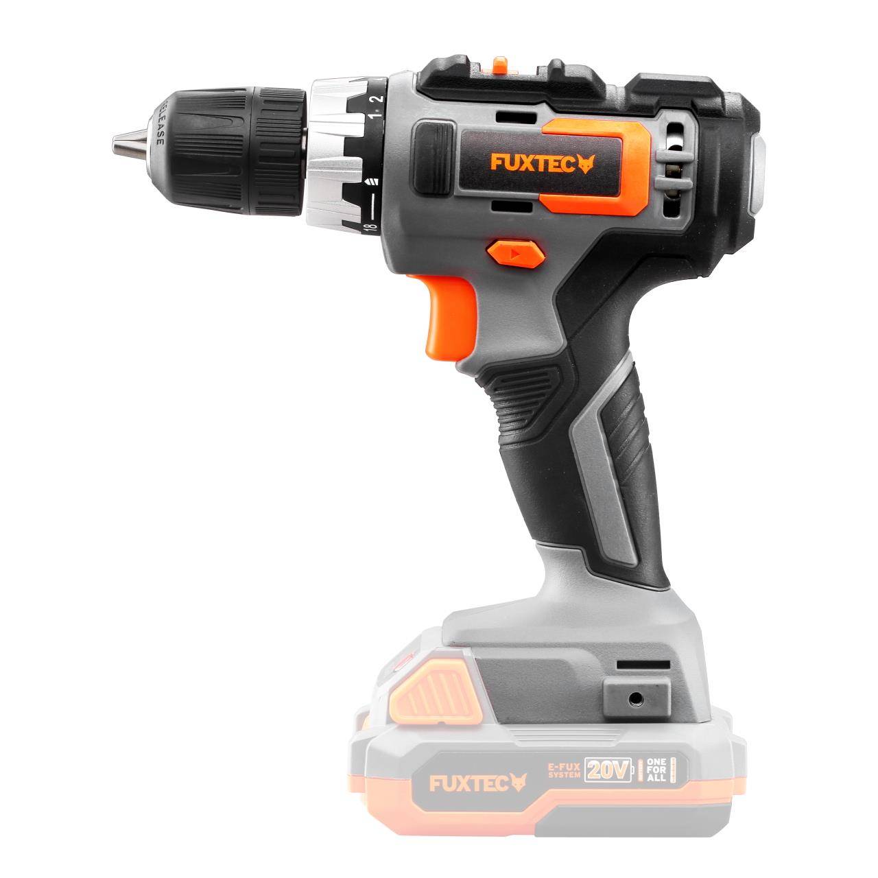 Pack outils 20V sans fil - FUXTEC - visseuse sans fil et marteau perforateur, avec batteries et accessoires - Image 2
