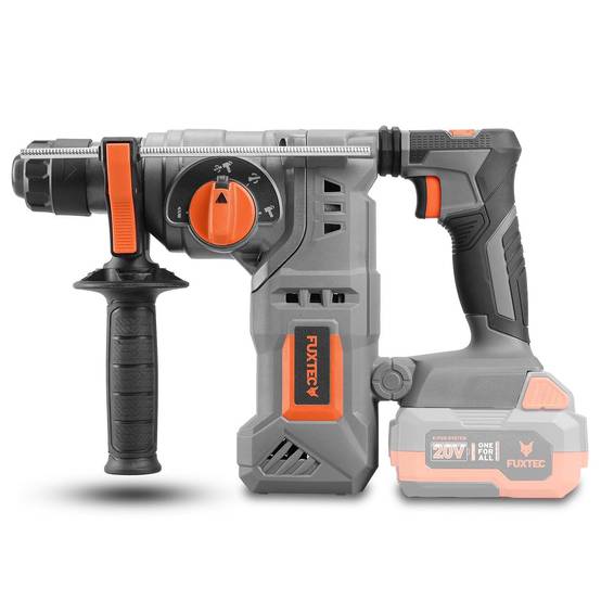 Pack outils 20V sans fil - FUXTEC - visseuse sans fil et marteau perforateur, avec batteries et accessoires - Image 7