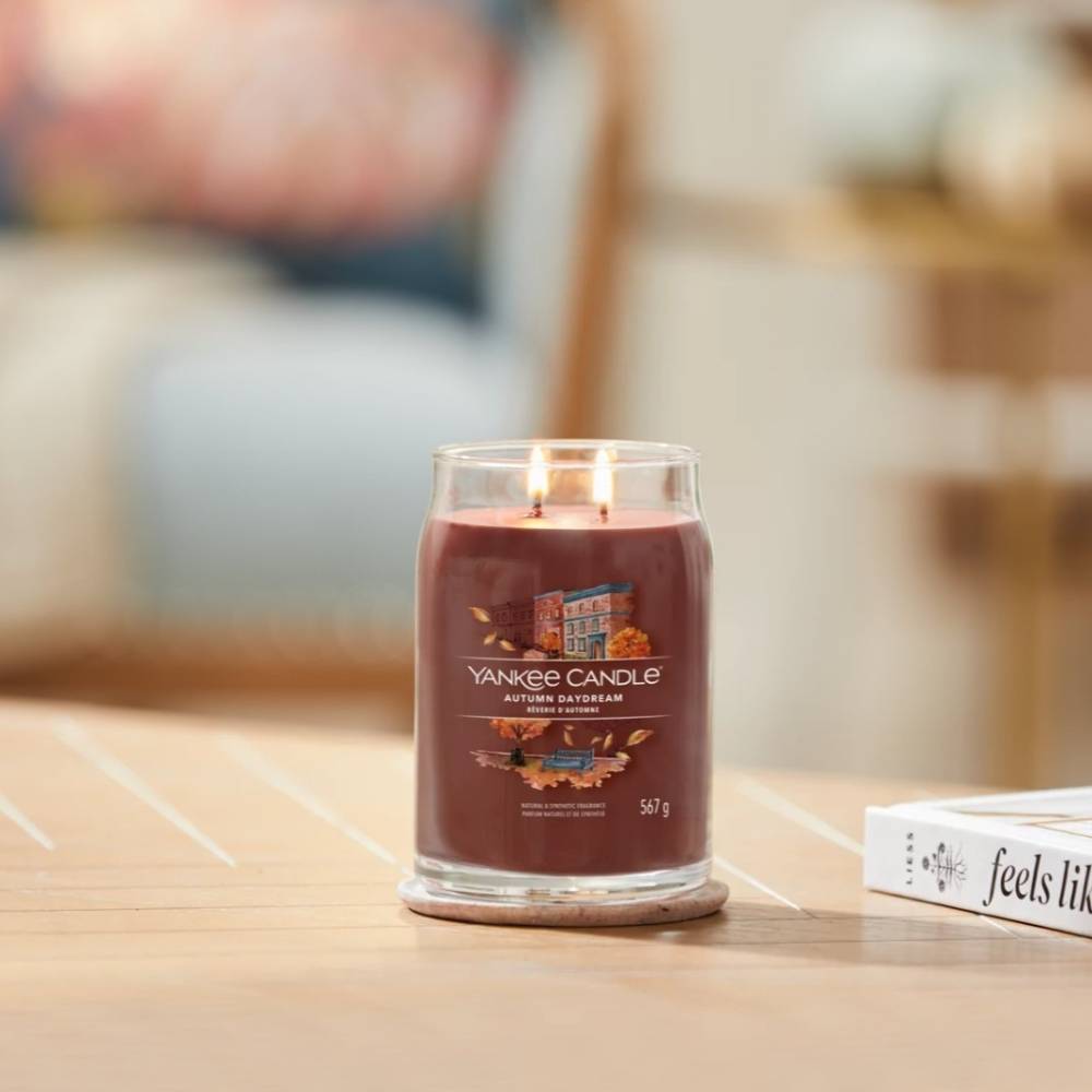 Yankee Candle - Bougie signature Rêverie d'automne grand modèle - Image 3
