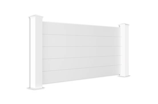 CASANOOV - Casanoov Lot de 2 kits de clôture aluminium NIESEN H.90 cm blanc - kits complet 3.8m - Image 3