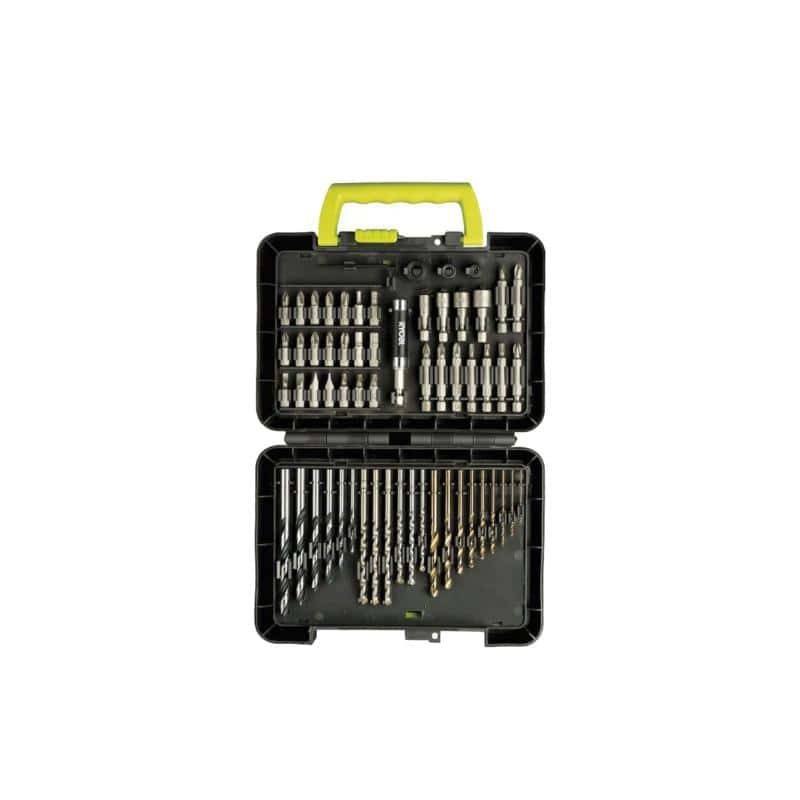 Ryobi - Pack RYOBI Perceuse à percussion RPD1010K - 1010W - Coffret de 60 accessoires - RAK60DDF - Image 5