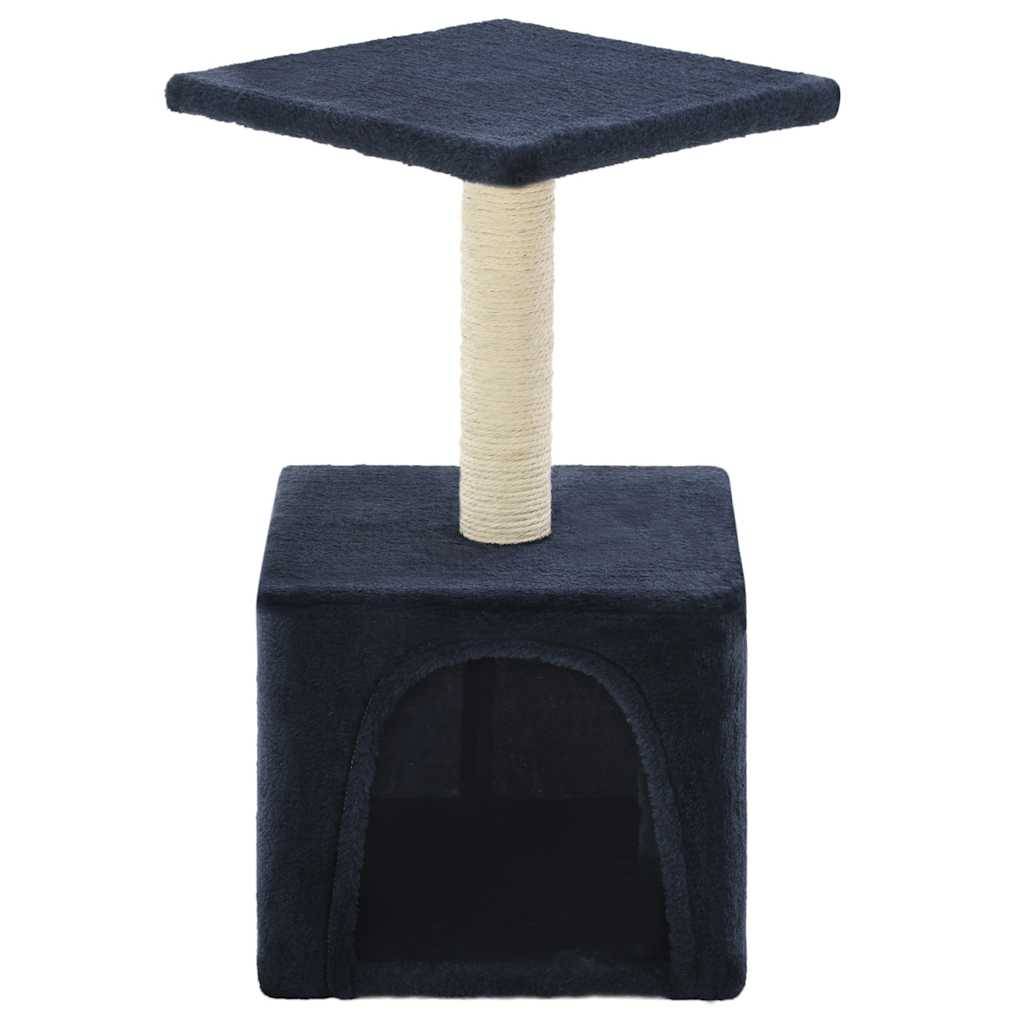 Vidaxl - Arbre à chat avec griffoir en sisal 55 cm Bleu foncé vidaXL 170541 - Image 6