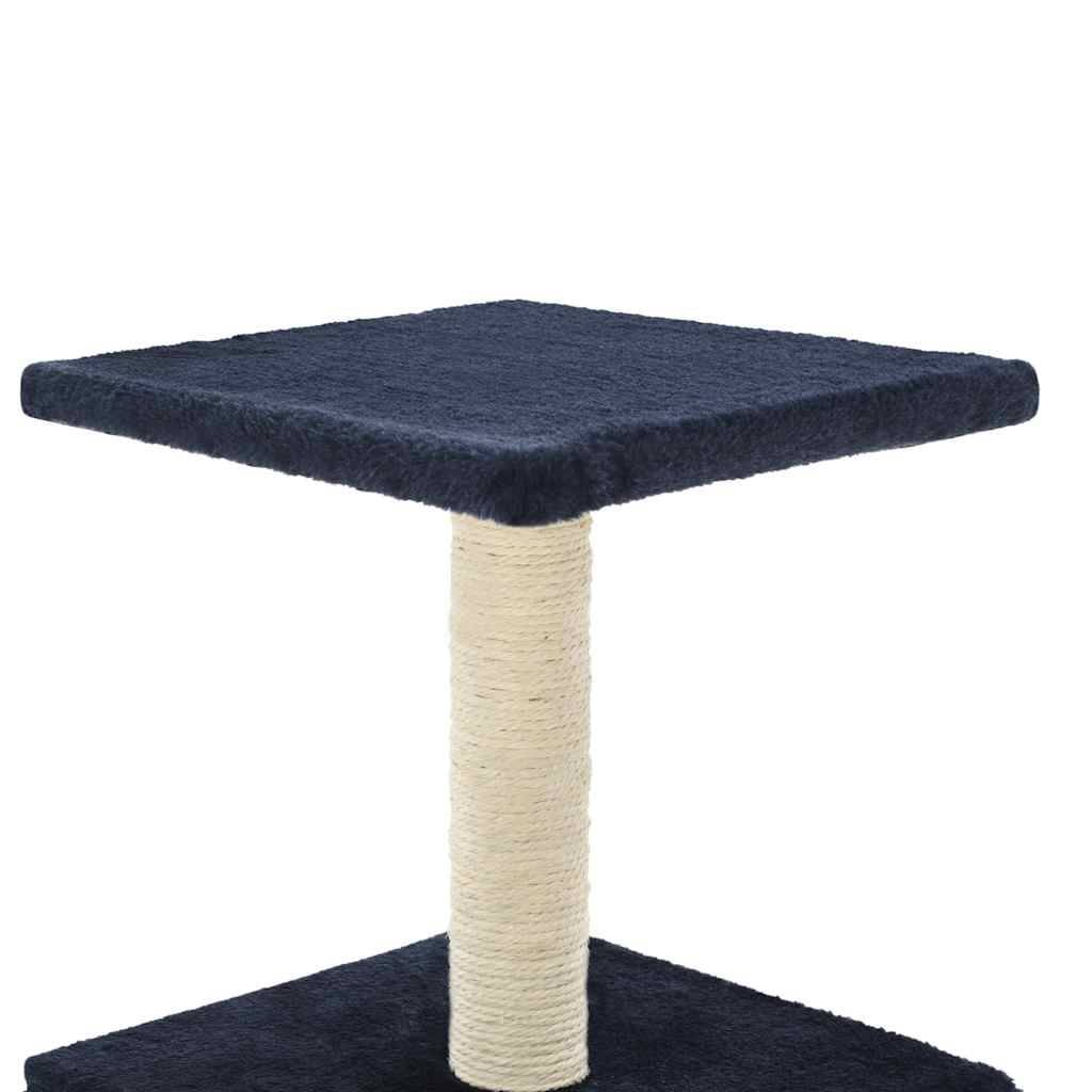 Vidaxl - Arbre à chat avec griffoir en sisal 55 cm Bleu foncé vidaXL 170541 - Image 4