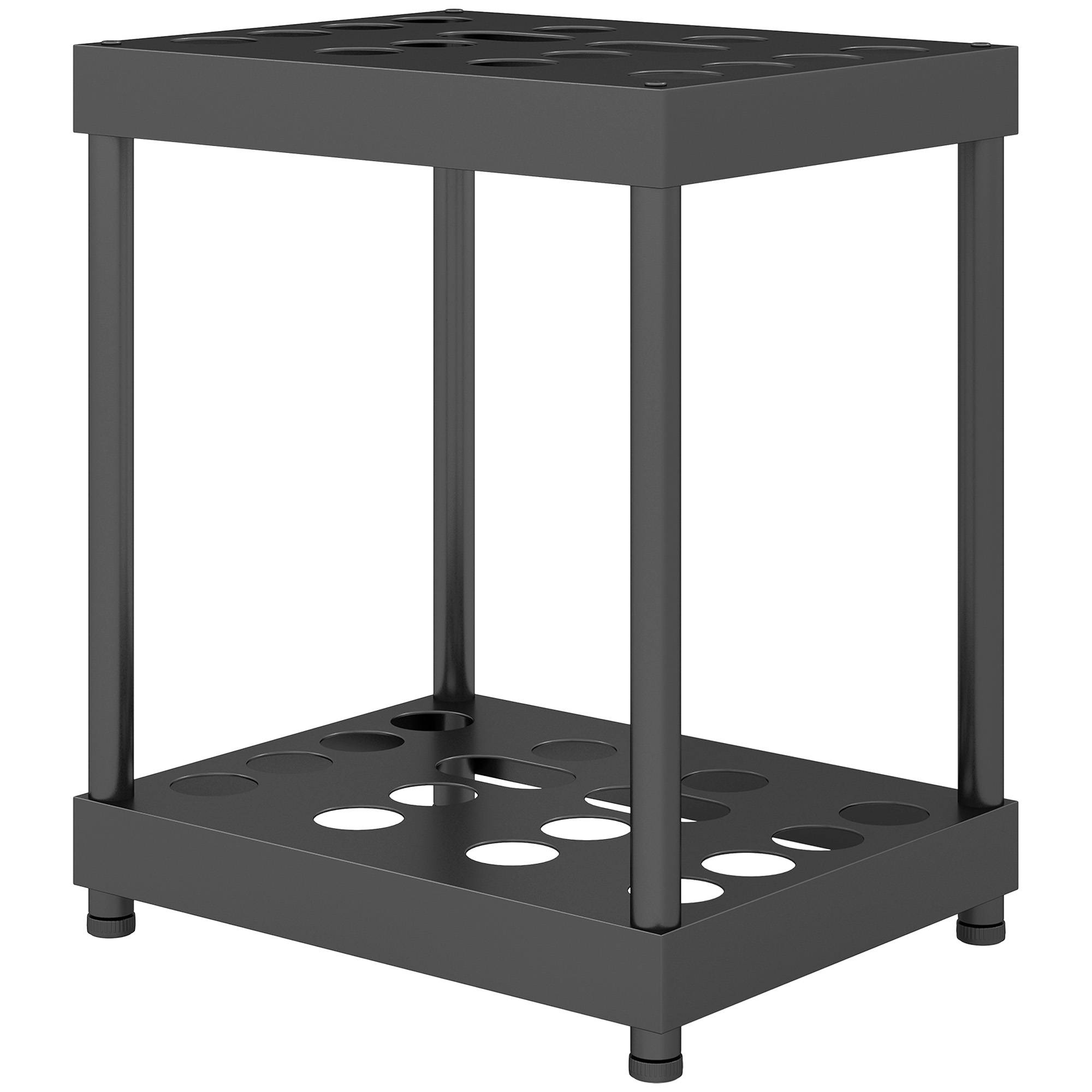 ComfortXL - Range-outils de jardin métal orange 84 x 53 x 73 cm garage rangement 3 niveaux - ComfortXL Outdoor Living - Image 1