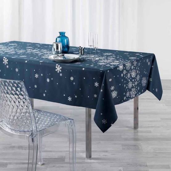 Nappe Rectangulaire Imprimée "Constellation" 150x240cm Marine - Image 3