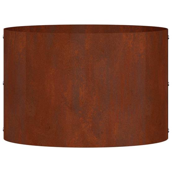 Lot de 5 Bordures Rondes Acier Corten pour Jardin Massif Anneau de Plantation Ø30 cm - ComfortXL Outdoor Living - Image 6