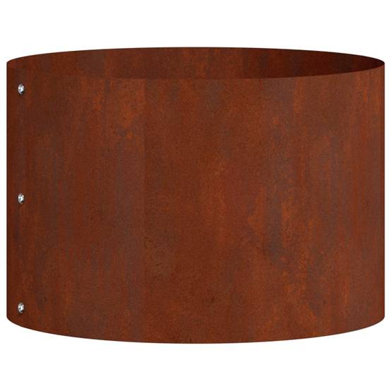 Lot de 5 Bordures Rondes Acier Corten pour Jardin Massif Anneau de Plantation Ø30 cm - ComfortXL Outdoor Living - Image 5