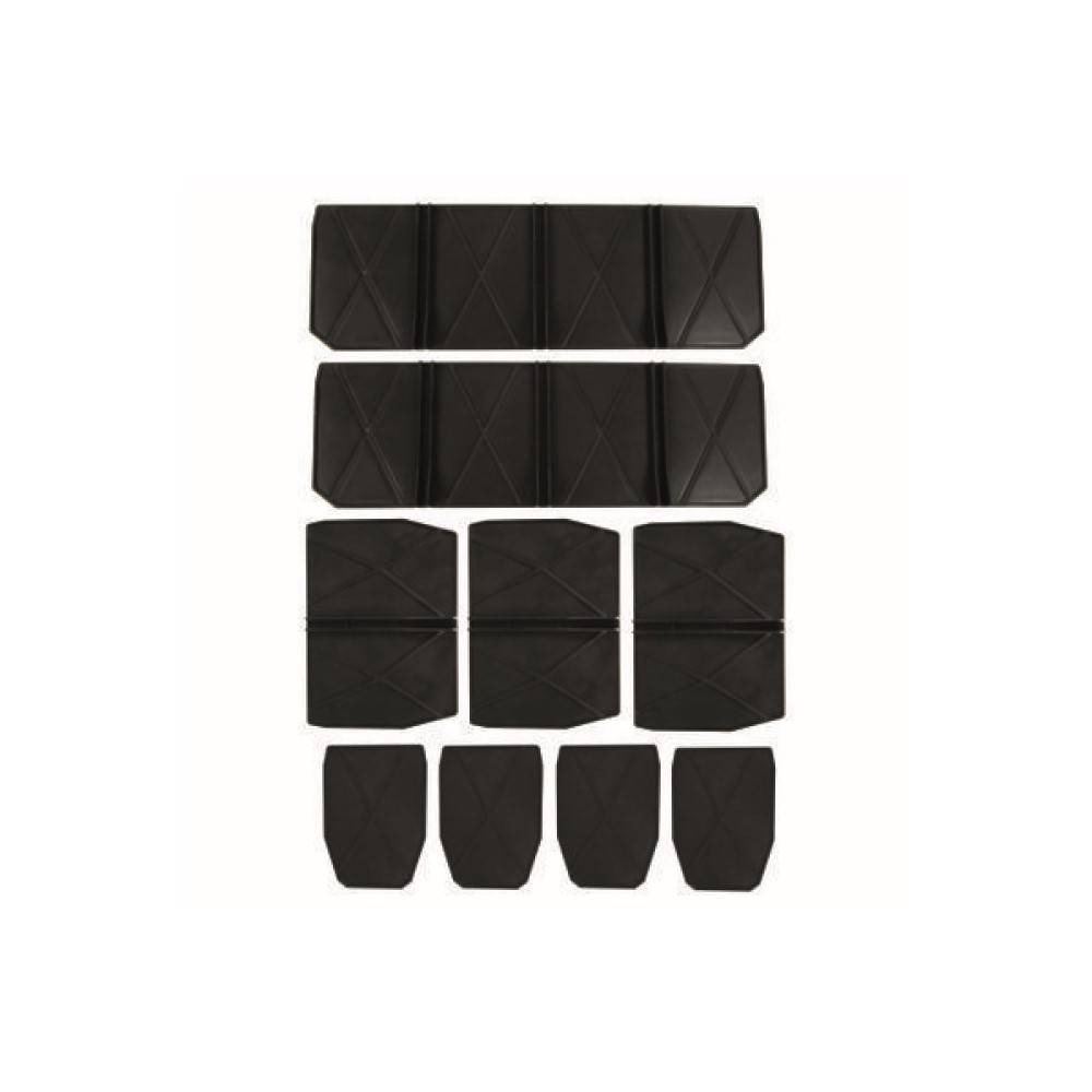 Einhell - Kit de système de rangement Plastic Compartments (9 casiers)