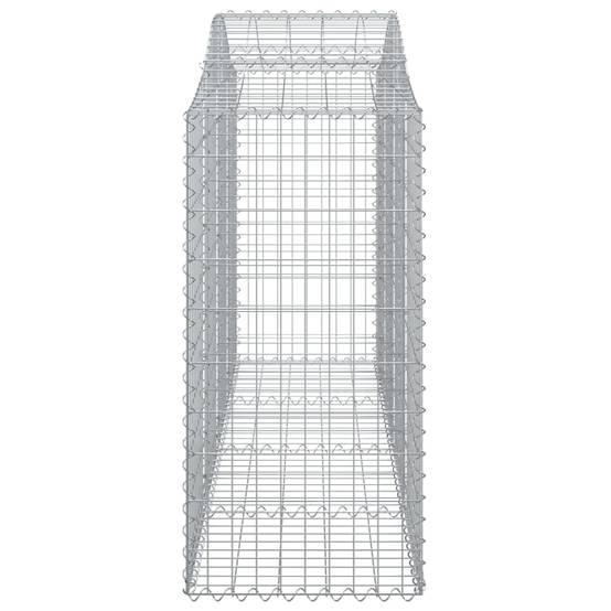 Vidaxl - Panier de gabions arqué 200x50x120/140 cm Fer galvanisé vidaXL 153396 - Image 5