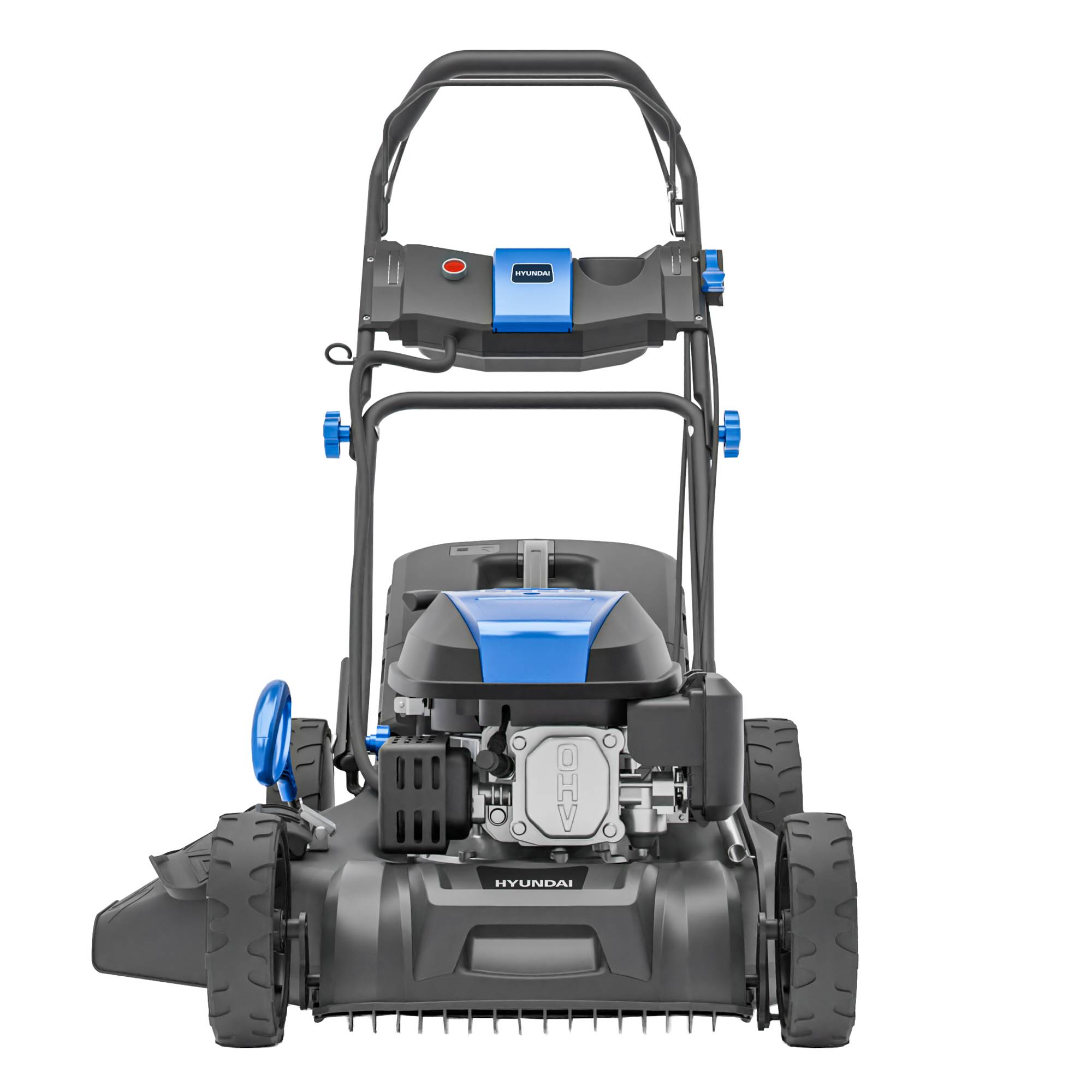 Tondeuse à Gazon Thermique Autotractée 46 cm 139 cm3 Démarrage Élec 60 L HYM18150SPEX-EU Hyundai - Image 7