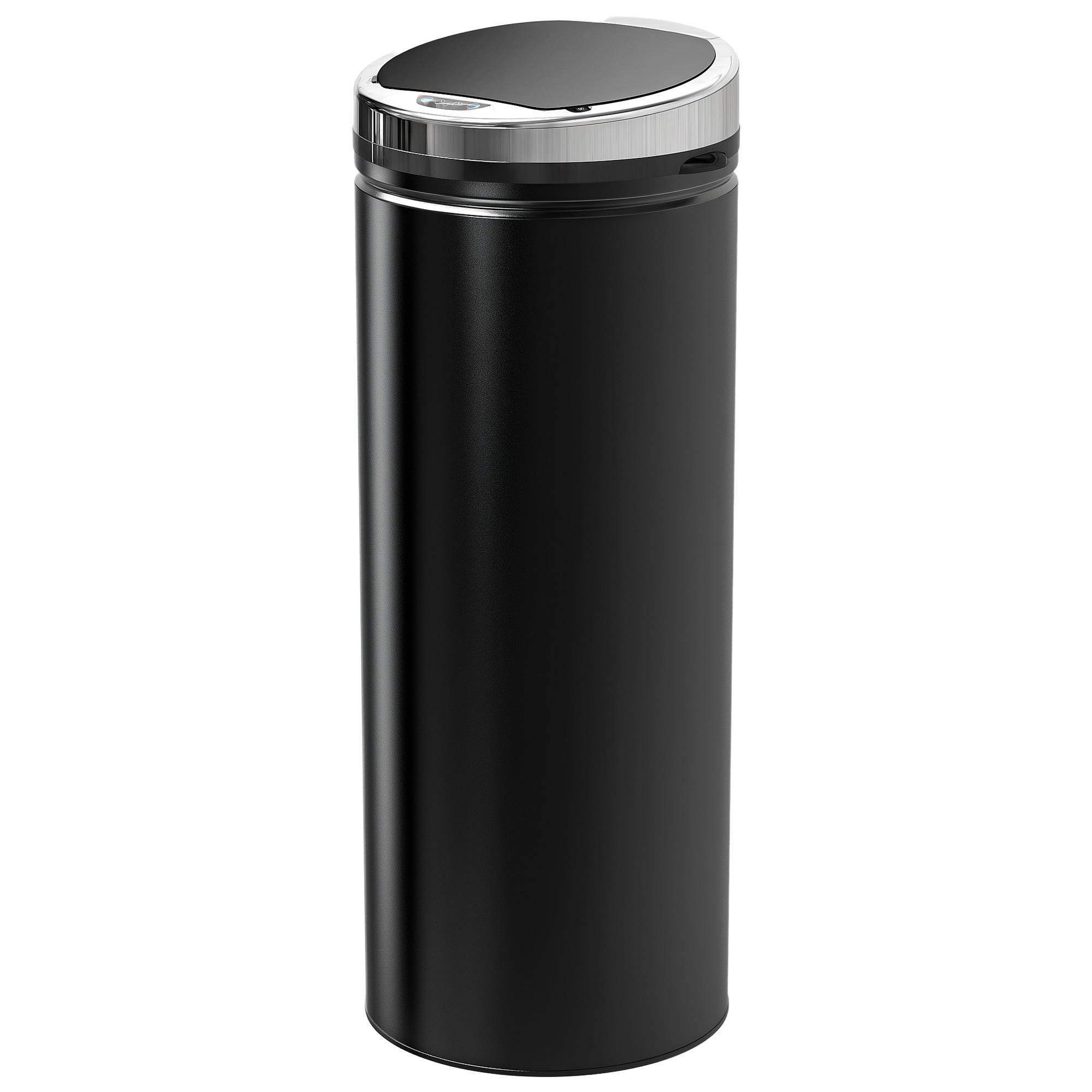 Sans Marque - Cube lavabo automatique 50 L ruban adhésif acier inoxydable noir souple silencieux - Image 1