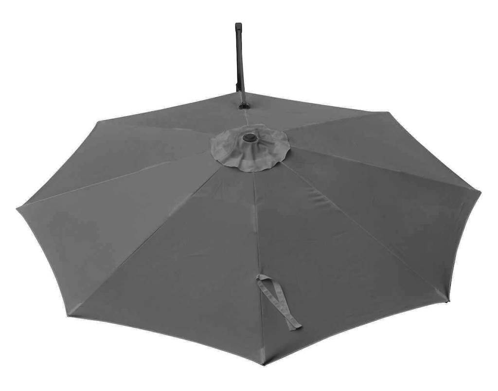 Proloisirs - Toile Parasol Mat Déporté NH 350/8 Polyester 210gr SD - Gris PROLOISIRS