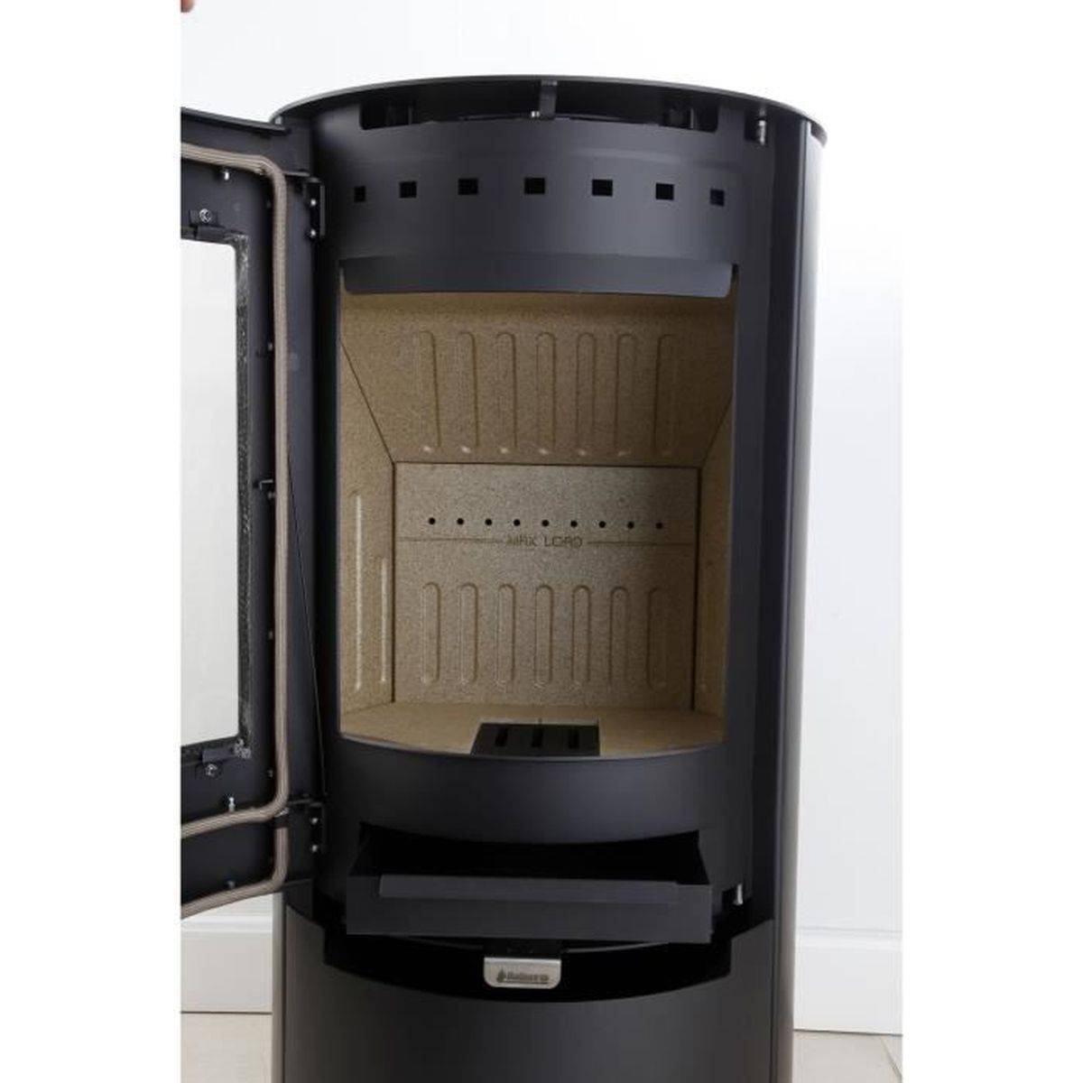 Poêle à bois ADURO 9.1, 6 kW (3 à 9 kW), acier noir, vitre bombée, jusqu’à 90 m2 - ADURO - Image 5
