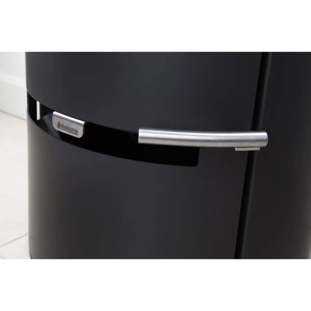 Poêle à bois ADURO 9.1, 6 kW (3 à 9 kW), acier noir, vitre bombée, jusqu’à 90 m2 - ADURO - Image 4