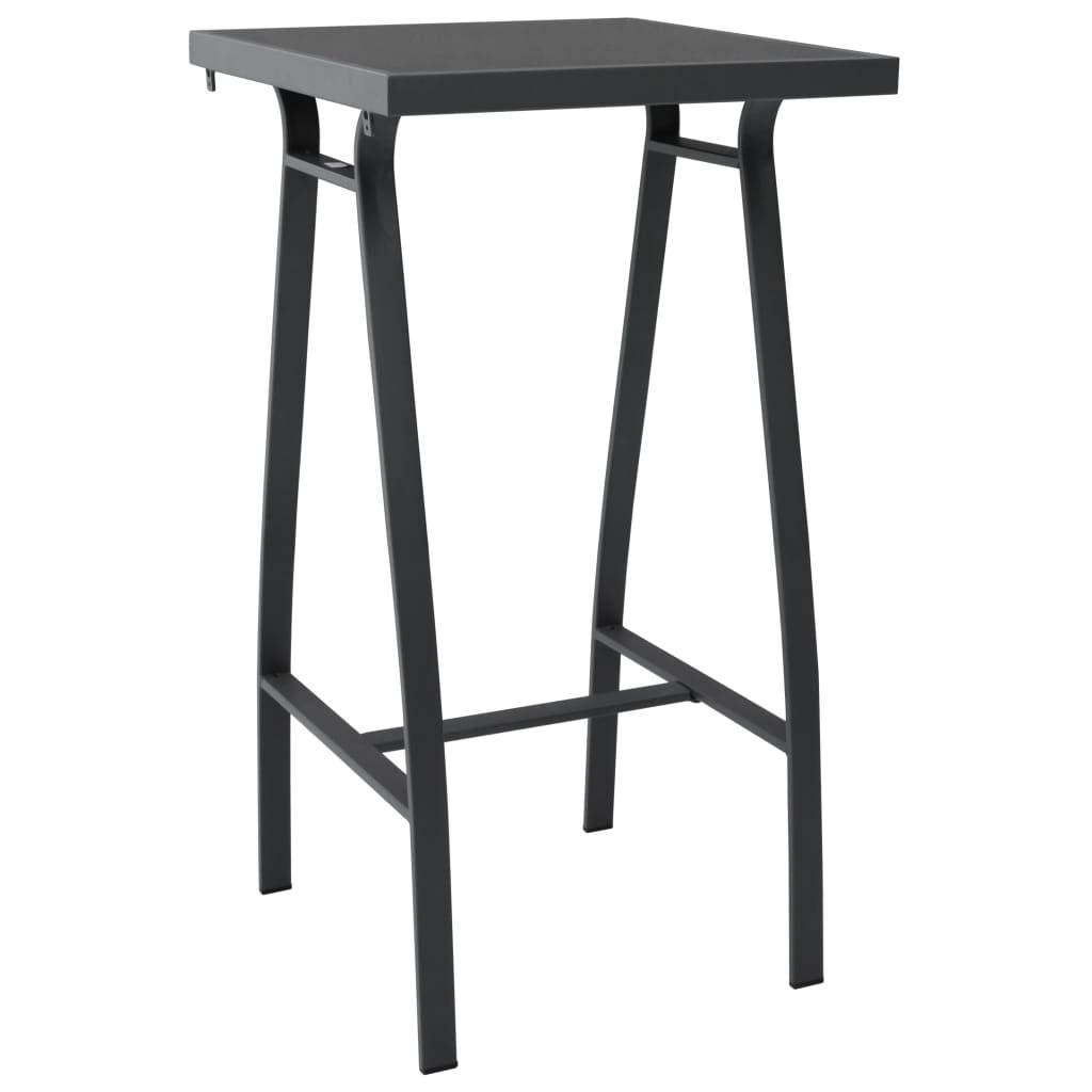 Helloshop26 - Ensemble de bar de jardin 5 pièces noir - Image 2