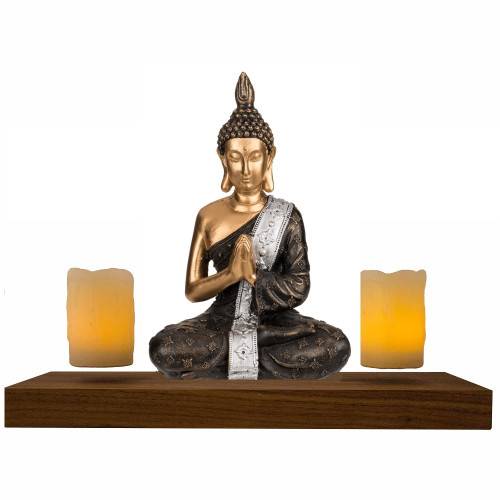 Lot de 3 statues BOUDDHA Thaï MAGNETICLAND - Image 5