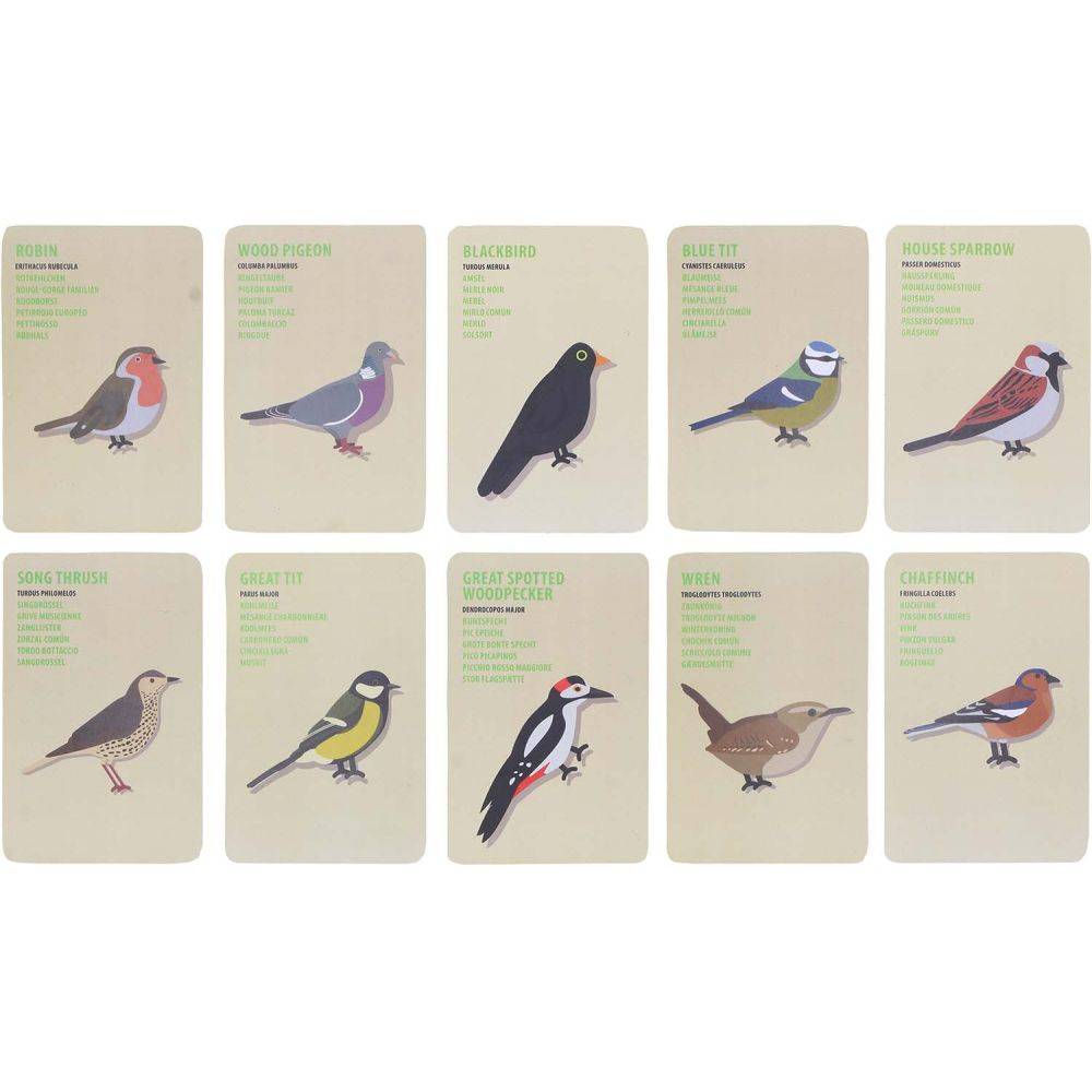 Esschert Design - Set explorateur avec sac pour enfant Oiseaux Kids In The Garden - Image 2