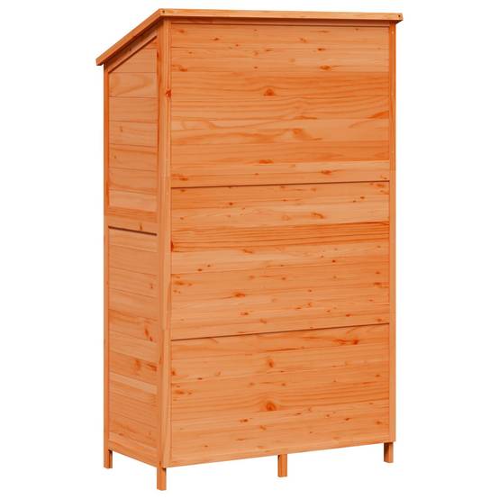 Vidaxl - Abri de jardin Marron 106 x 56 x 176,5 cm Bois de Sapin Massif 0.6m² vidaXL 42033483 - Image 8