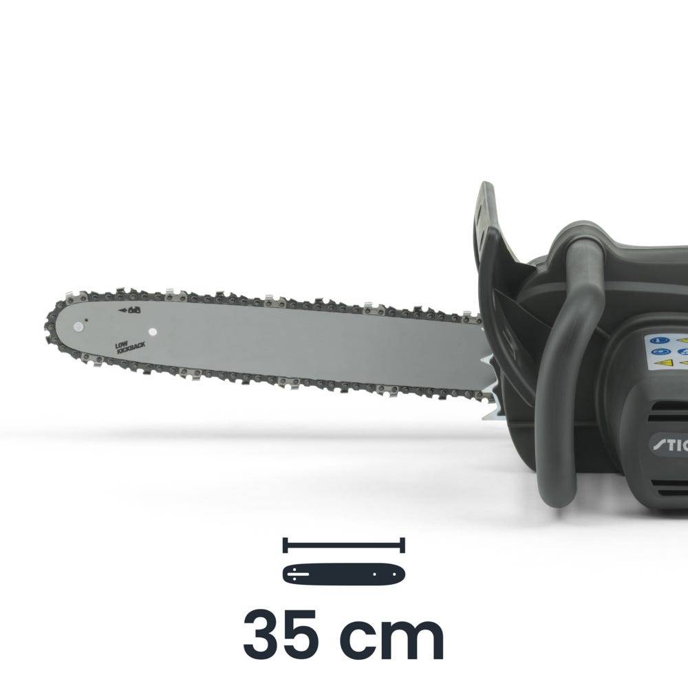Stiga - Tronçonneuse CS 118c (14"), moteur 1,8 kW, guide 35 cm, frein manuel - STIGA - Image 6