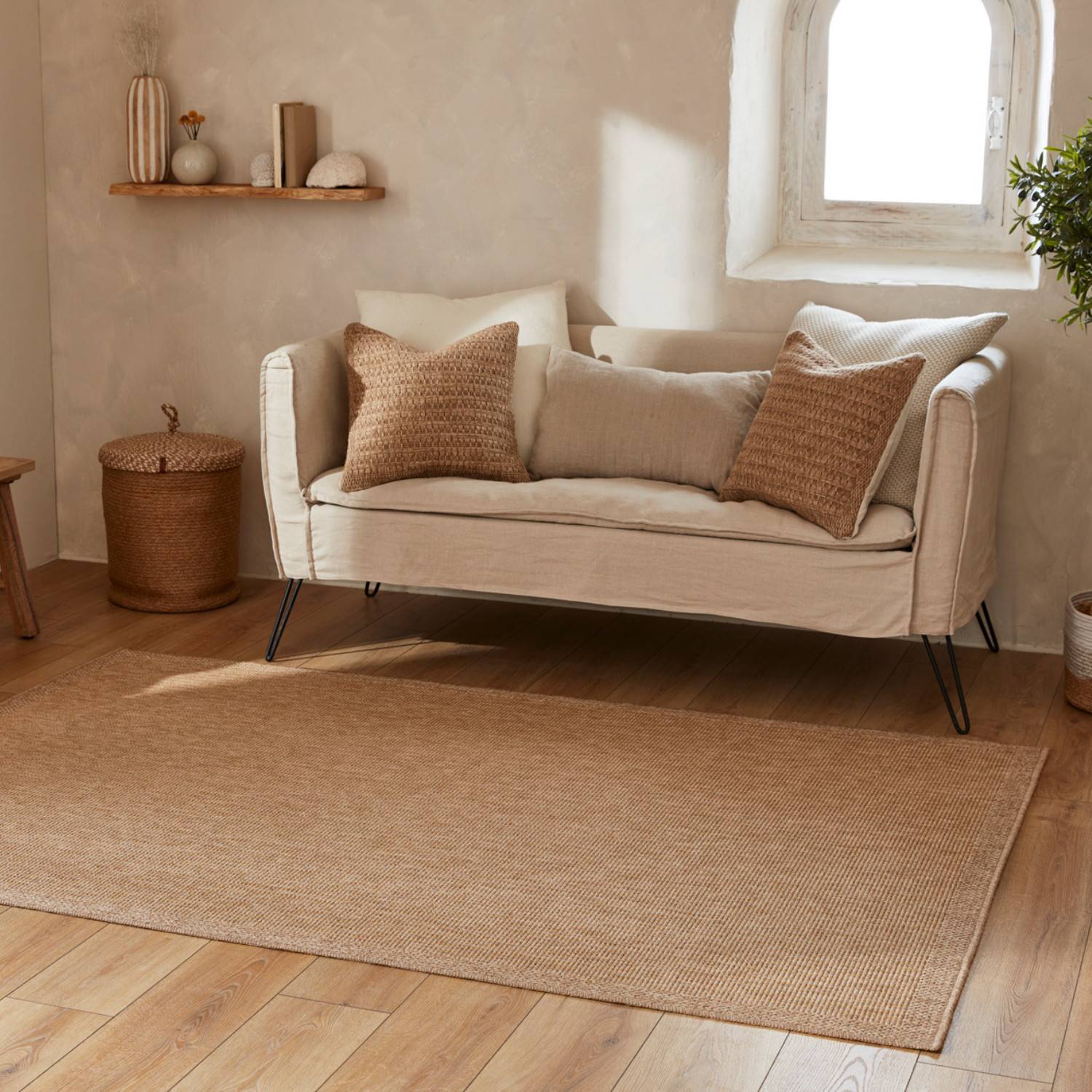 Autre - Tapis intérieur et extérieur naturel 120x170cm - Image 3