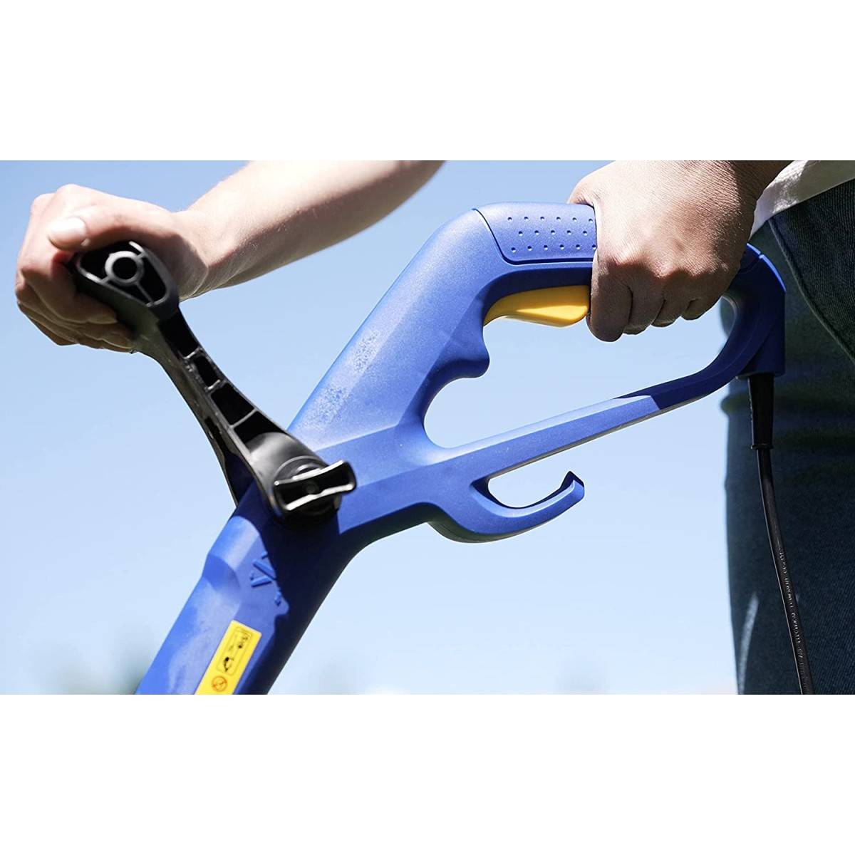 Goodyear - Coupe bordures 350W Coupe Ø25 cm + Bobine de fil 6 m Ø 1.2 mm Tête orientable à 180° GOODYEAR - Image 8