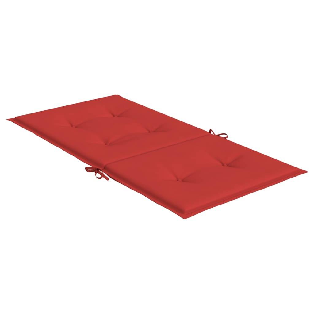 PANGIVO - Coussins de chaise de jardin polyester rouge 100 x 50 x 3 cm - PANGIVO - Image 6