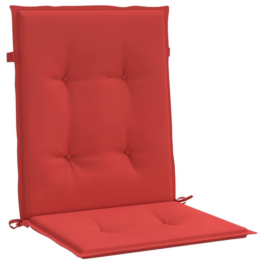 PANGIVO - Coussins de chaise de jardin polyester rouge 100 x 50 x 3 cm - PANGIVO - Image 5
