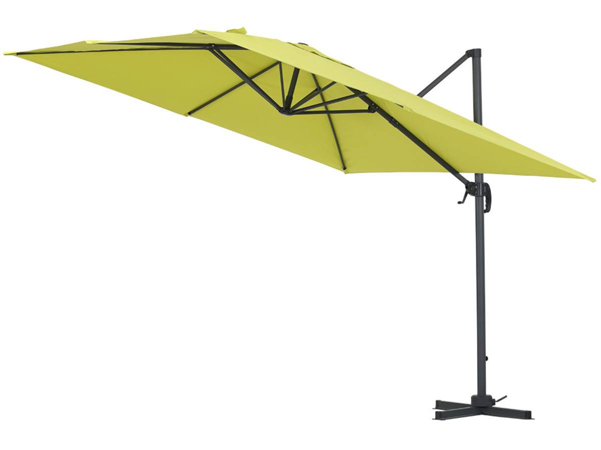 Habitat Et Jardin - Parasol Jardin Déporté Alu "sun 3" 3 X 3 M - Vert -habitat Et Jardin - Image 1