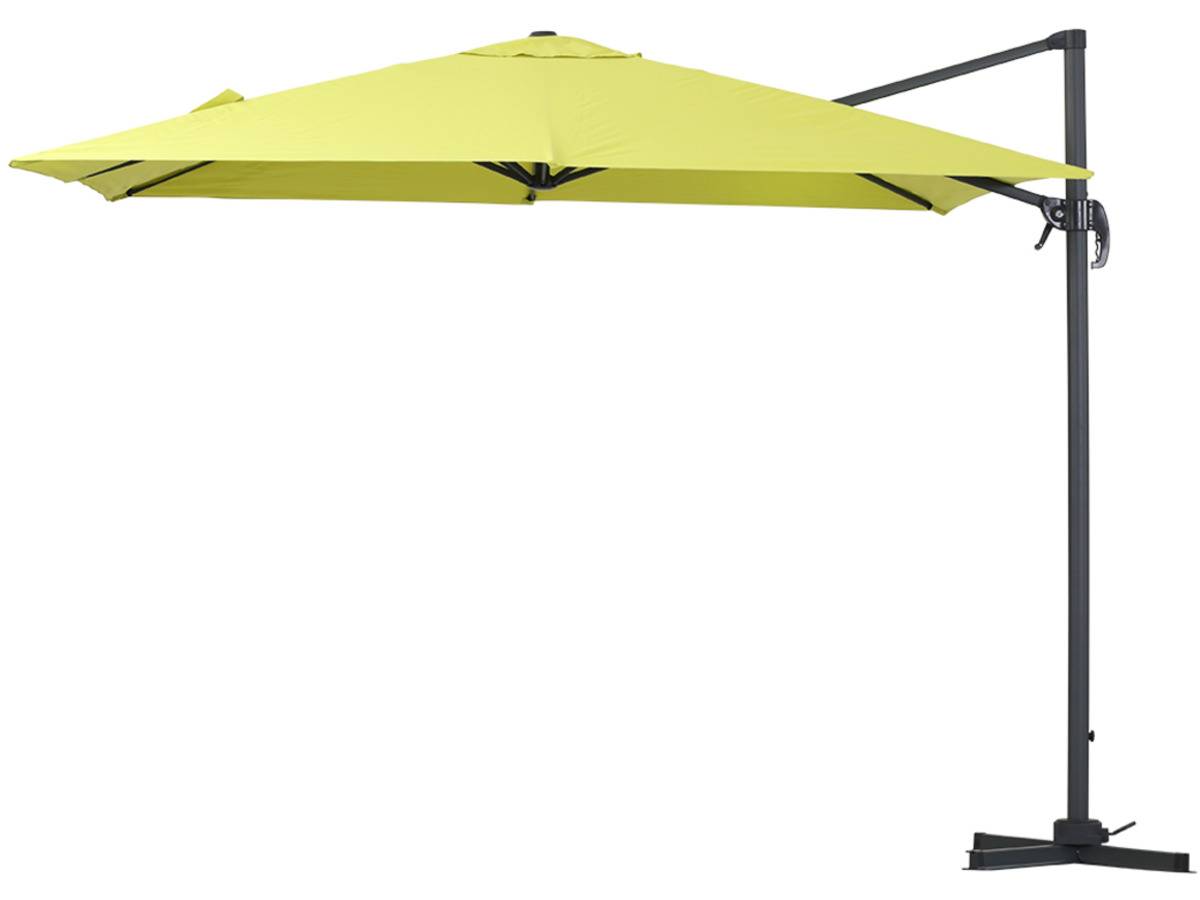 Habitat Et Jardin - Parasol Jardin Déporté Alu "sun 3" 3 X 3 M - Vert -habitat Et Jardin - Image 2
