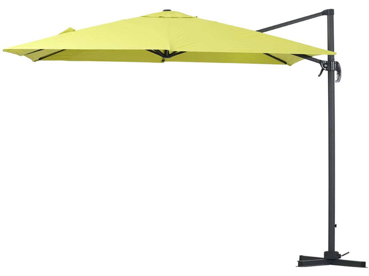 Habitat Et Jardin - Parasol Jardin Déporté Alu "sun 3" 3 X 3 M - Vert -habitat Et Jardin - Image 2