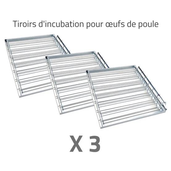 Couveuse + 3 Tiroirs de caille à poule + 1 Kit humidification MAINO - Image 4