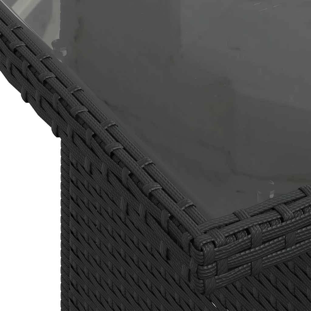Vidaxl - Salon de jardin avec coussins 9 pcs gris résine tressée acacia vidaXL 3327837 - Image 7