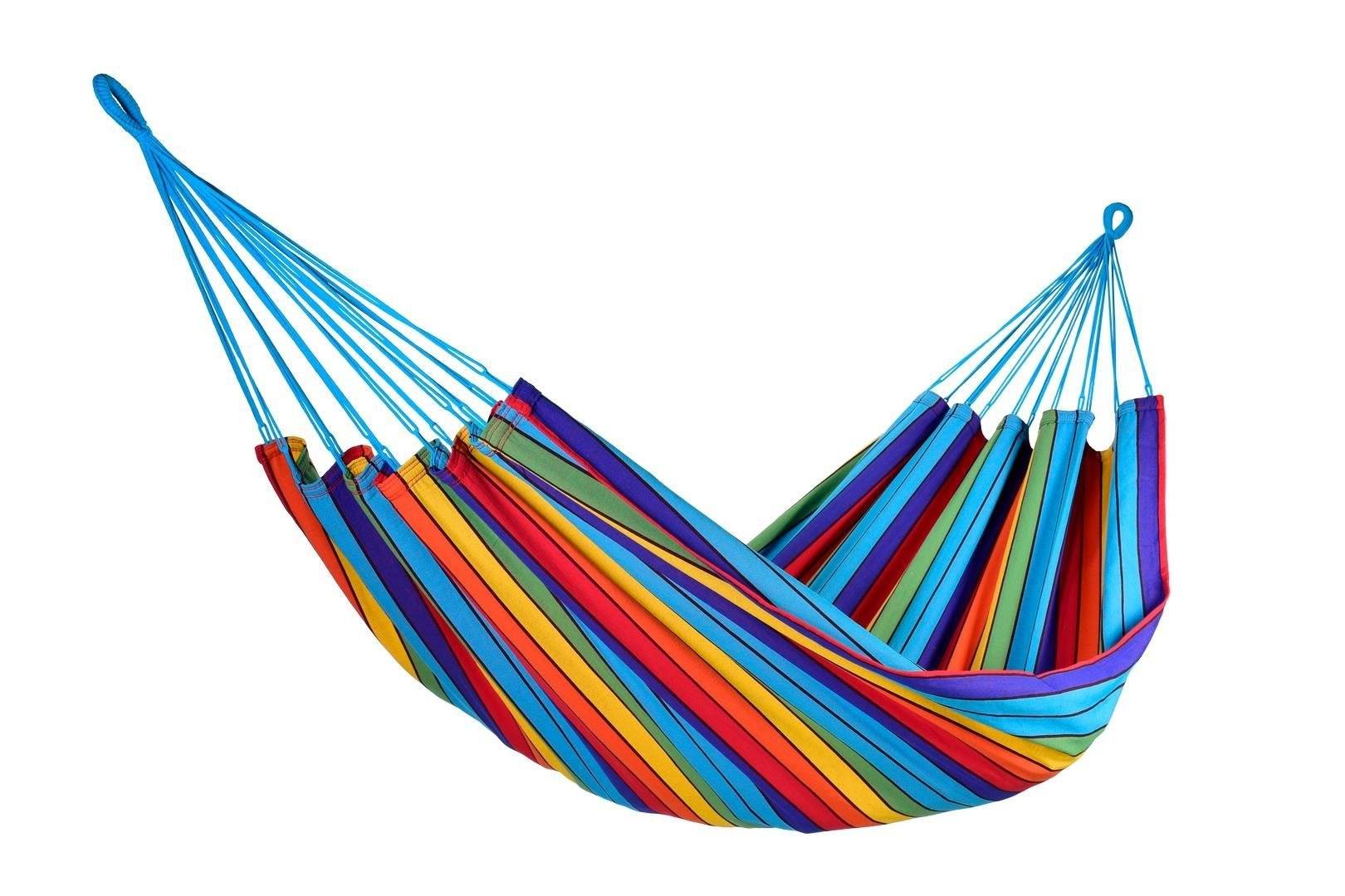 Jobek - Hamac Traditionnel KOCON 340x140 cm en Polypropylène Multicolore JOBEK - Image 1