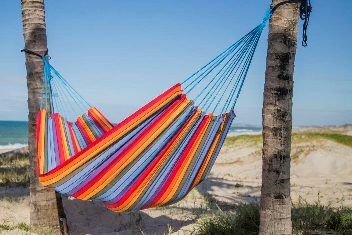 Jobek - Hamac Traditionnel KOCON 340x140 cm en Polypropylène Multicolore JOBEK - Image 3