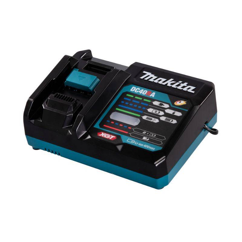 Perforateur-burineur SDS-PLUS 40V max - 28 mm XGT avec kit d'aspiration - MAKITA - avec 2 batteries 40V 4.0Ah - chargeur - coffret - HR007GM202 - Image 6