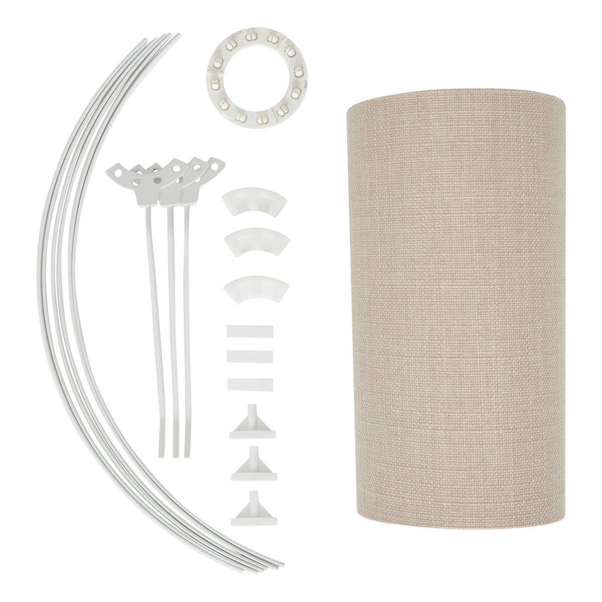 Atmosphera - Abat-jour Beline D40cm beige - Atmosphera Créateur d'intérieur - Image 3