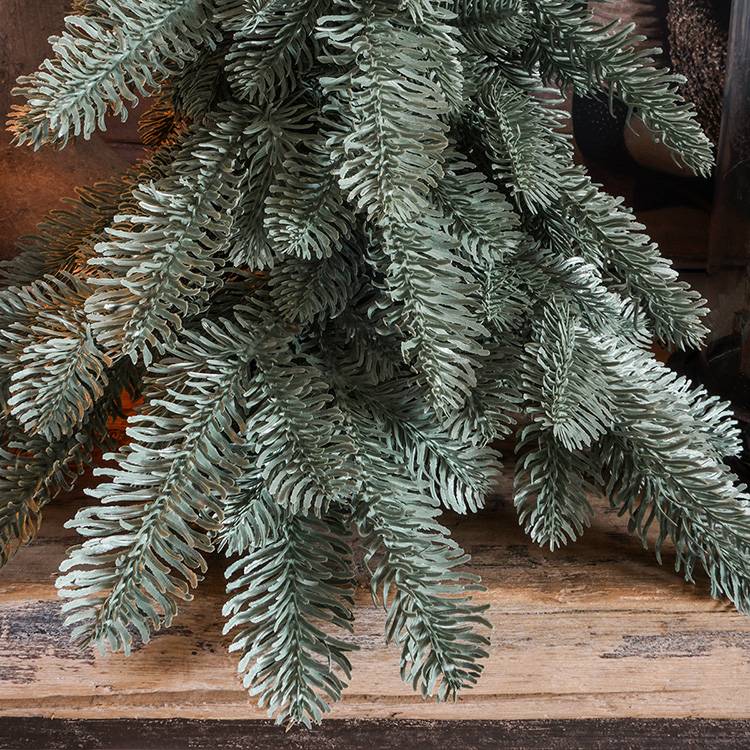 Petit sapin de Noël artificiel de table 50 cm - style nobilis - Little Grove - Image 8
