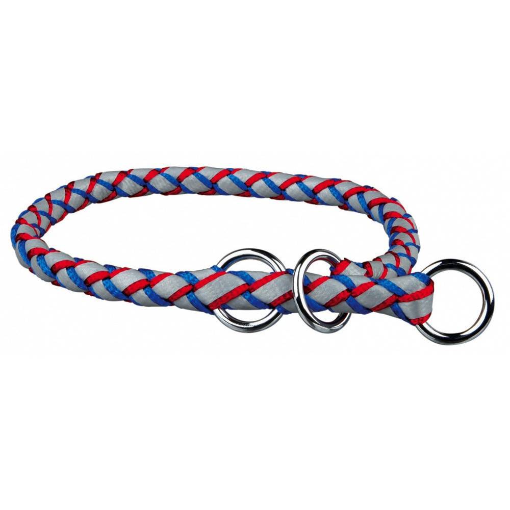 Trixie - Trixie - collier  L-XL 52-60 cm ø18 mm CAVO éducation bleu-rouge - Image 2