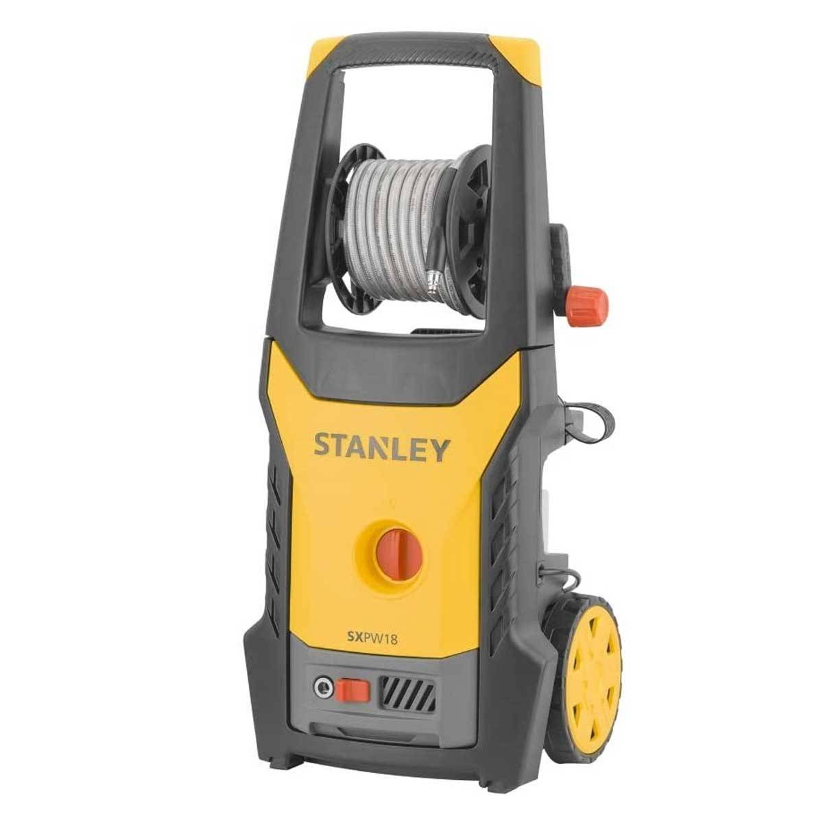 stanley - Nettoyeur Haute Pression 135bars 1800W Enrouleur + Brosse Fixe + Brosse Terrasse STANLEY - Image 2